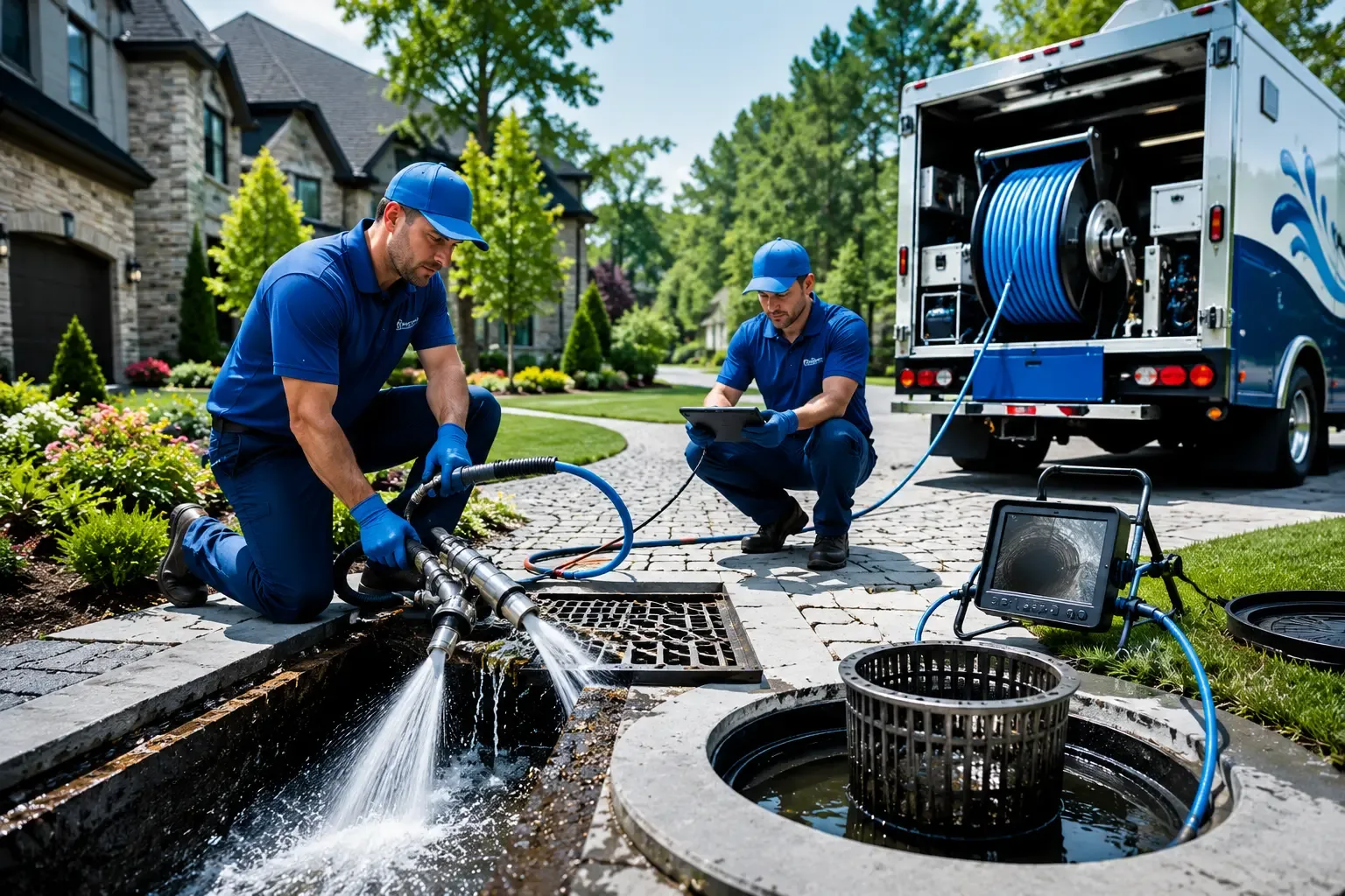 Local outdoor drain cleaning professionals in Calumet, OK