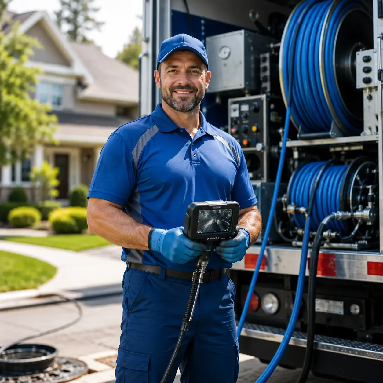 Local outdoor drain cleaning specialists in Calumet, OK